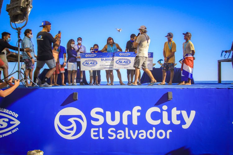 Este Jueves se Inauguro  el torneo Surf City ALAS Pro Tour 2021 en playa Punta Roca